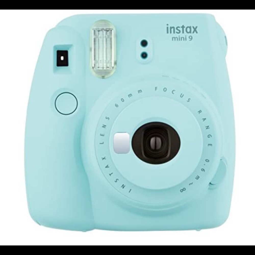 Polaroid camera, case AND a whole pack of film